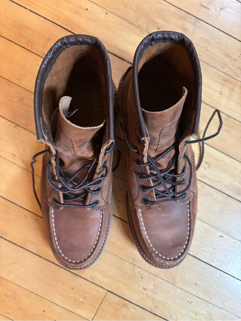 Men's Red Wing 6” Moc in Copper Rough & Tough Leather